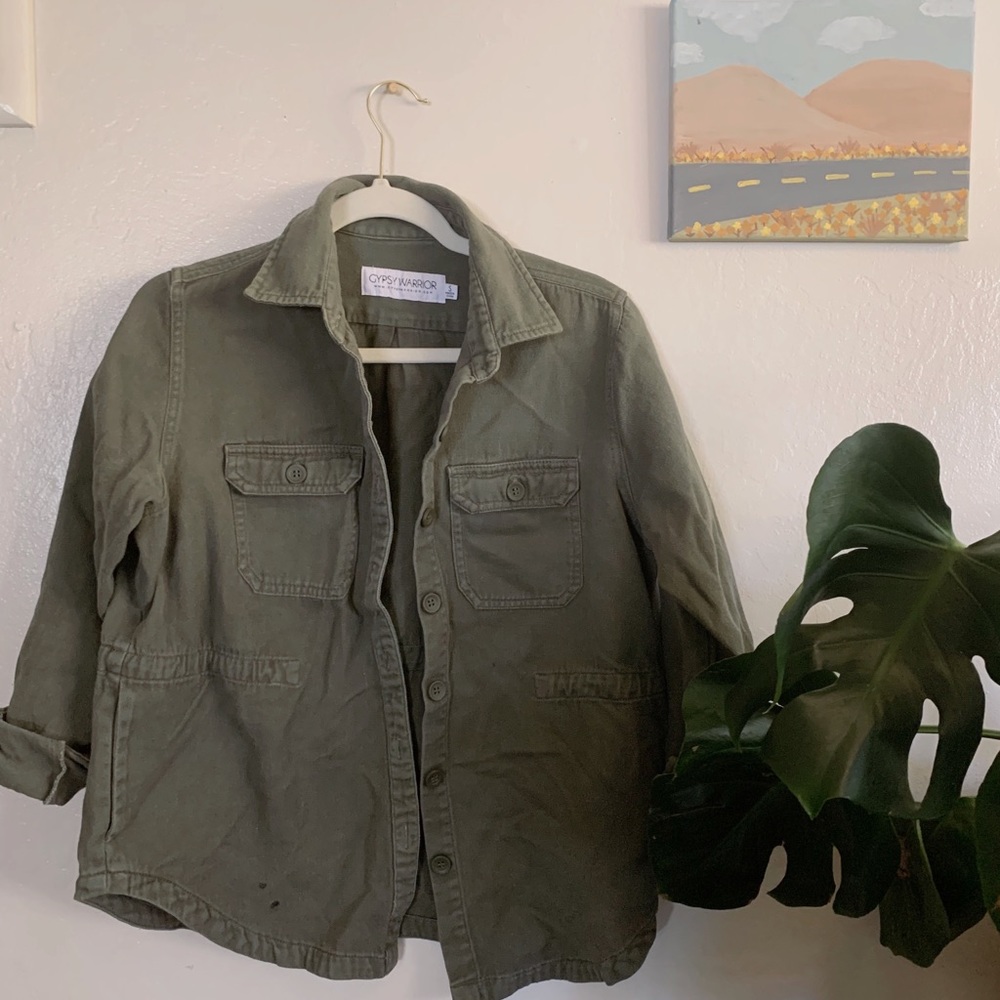Olive Jacket • Small